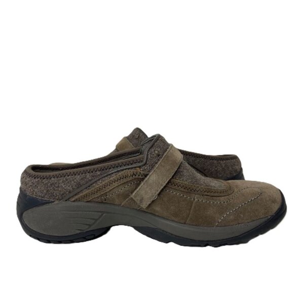 Merrell Shoes Women 7.5 Encore Sidestep Mules Brown Clogs Slip On Comfort J66626 - Picture 10 of 15